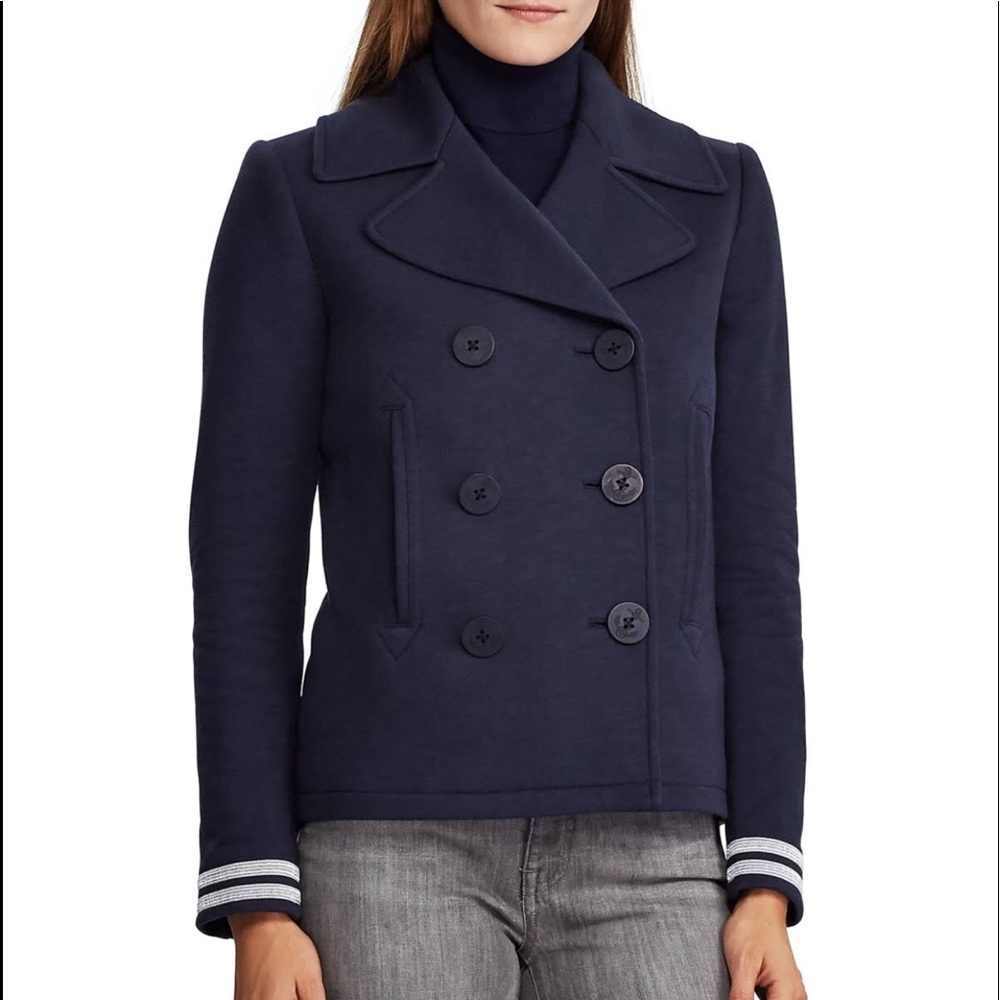 NWT LAUREN Ralph Lauren French Terry Jacket